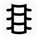 Anatomia Coluna Vertebral Vertebra Ícone