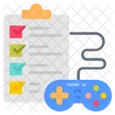 Esports Evaluation Assessment Report Data Analysis Icon