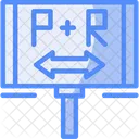 Estacionar E Andar Estacionamento Suburbano Estacao De Transferencia Ícone