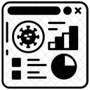 Estadisticas De Covid Casos De Corona Calificacion De Corona Icono