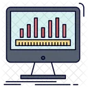 Estadísticas de datos  Icono