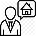 부동산 중개업자  아이콘