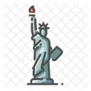 Estatua De La Libertad Icono