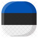 Estonia Flag Country Symbol