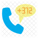 Estonia Country Code Phone Symbol