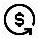 Cobrar Reembolsar Reverter Ícone