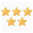 Estrellas Favorito Clasificacion Icono