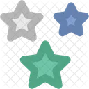 Estrellas Tres Estrella Icono