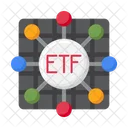 Etf Exchange Traded Fund Msci Icône