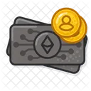 Eth Back Coin Avatar  アイコン