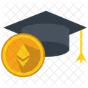 Ethereum Bildung Schule Symbol