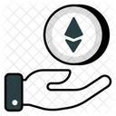 Ethereum Care Ethereum Coin Crypto アイコン