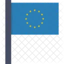 UE Bandeira Europa Ícone