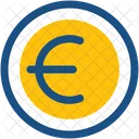 Euro Dinero Moneda Icono