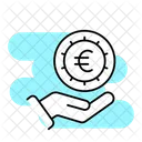 Euro Coin  Icon