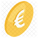 Euro Coin Cash Finance Icon