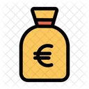 Bag Euro Money Icon