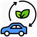 Ev Car Eco Friendly Icon