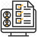 Evaluation Checklist Mark Icon