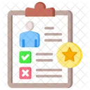 Evaluation Consumer Rating Icon