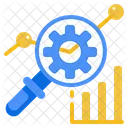 Evaluation Statistics Analysis Icon