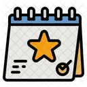 Event Calendar Favourite Icon