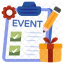 Event List Logistic Plan Checklist 아이콘