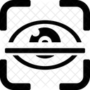 Varredura Ocular Varredura De Iris Monitor Ícone