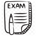 Examen Calificacion De Examen Clasificacion De Examen Icono