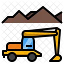 Excavator Industry Excavation Icon