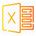 Excel Spreadsheet File Icon