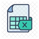 Excel Document  Icon