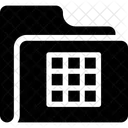 Excelsheet Folder Data Icon