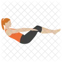 Tummy Exercise Aerobics Stretch Muscle Icon