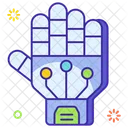 Exoskeleton Wired Gloves Technology Gloves Icon