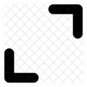 Arrow Maximize Resize Icon