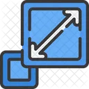 Expand Scale Scalability Icon