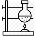 Lab Practical Experiment Chemical Testing Icon