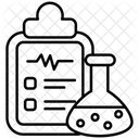 Experiment Results Clipboard List Icon