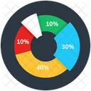 Exploded Chart Exploded Graph Graphical Presentation Icône