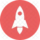 Exploration Missile Rocket Icon