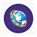 Explorer World Globe Icon