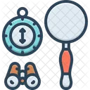 Explorer Investigator Searcher Icon