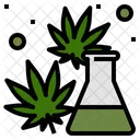 Cannabis Extraccion Laboratorio Icono