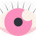 Eye Eyelashes Eyeball Icon