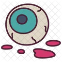 Halloween Eyeball Scary Icon