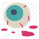 Halloween Eyeball Scary Icon