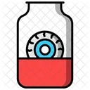 Eye Jar Eyeball Halloween Icon