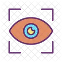 Irs Scan Eye Scan Eye Scanning Icon