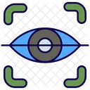 Eye Scanner Security Biometric Icon